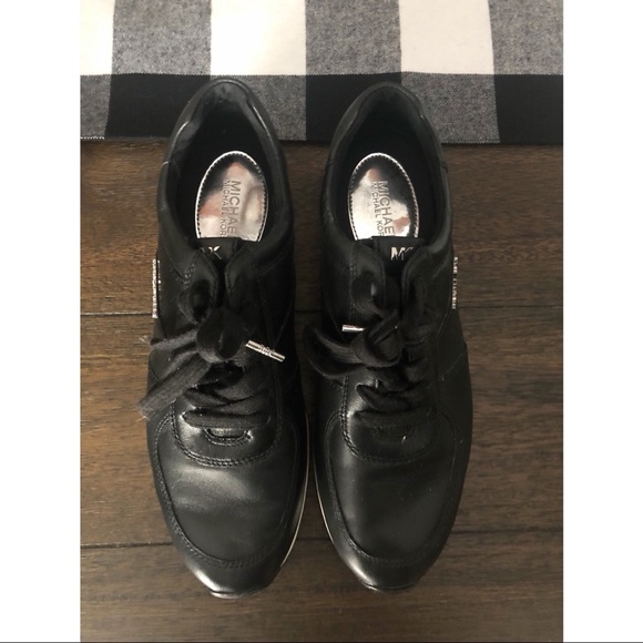 Michael Kors Women's Allie Wrap Trainer Logo Sneakers - Picture 1 of 6